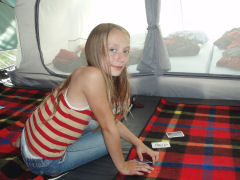 Sara i teltet