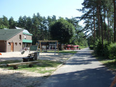 servicebygning på Nordufer Camping